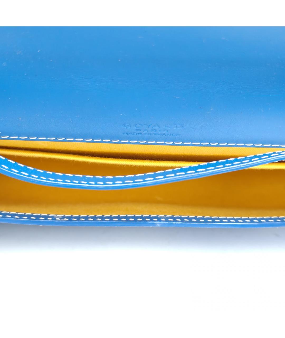 GOYARD Синяя сумка через плечо, фото 7