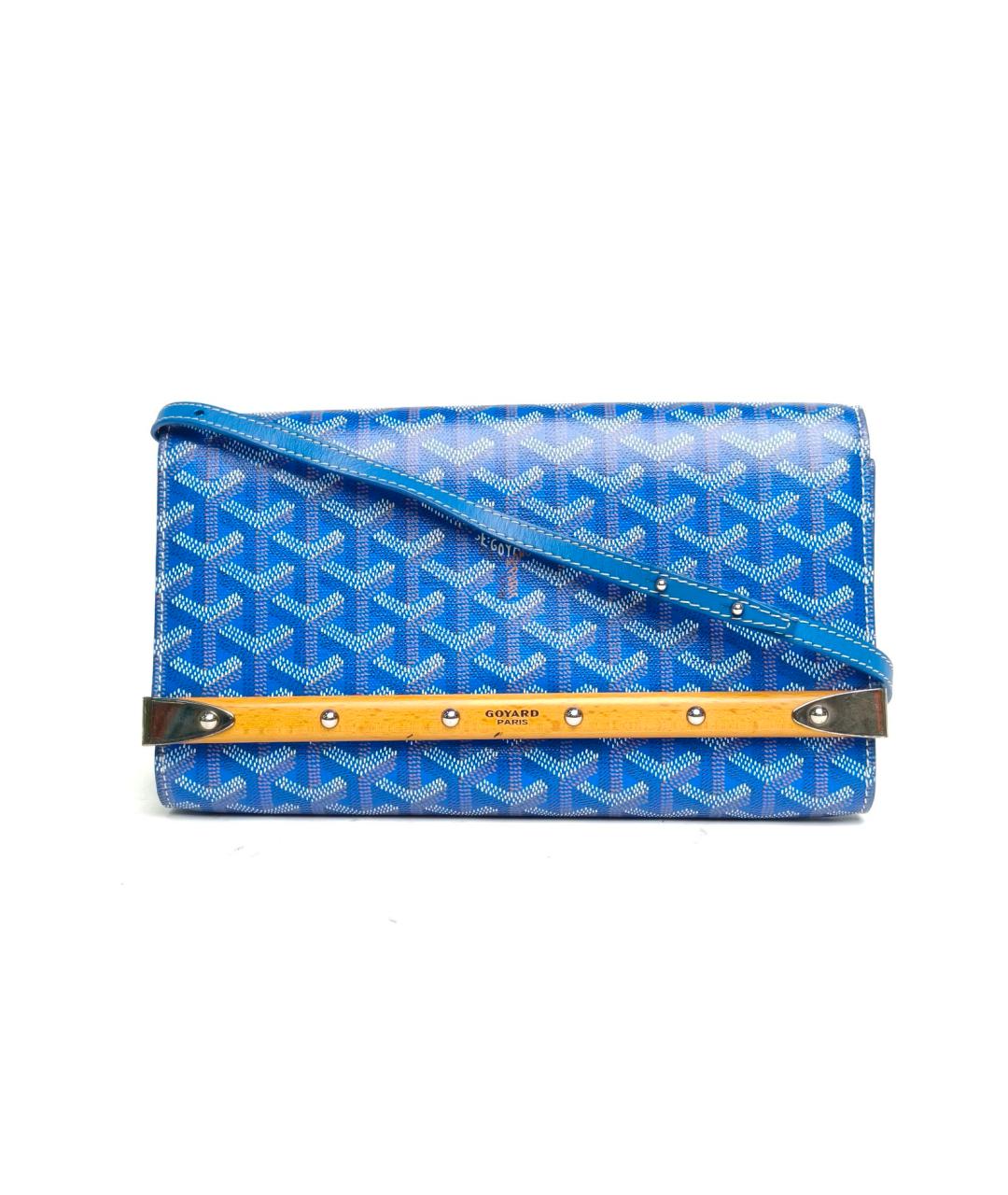 GOYARD Синяя сумка через плечо, фото 2