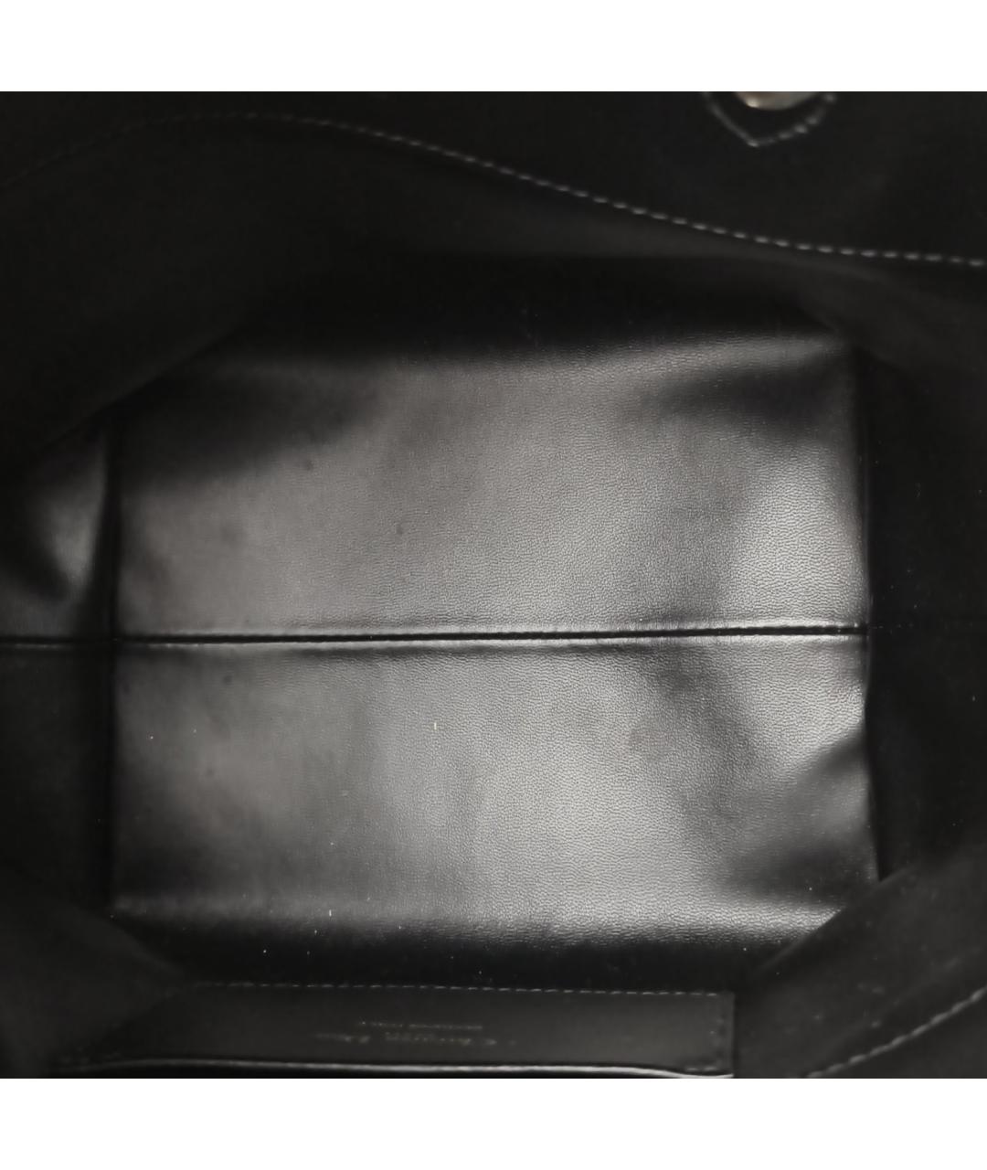 CHRISTIAN DIOR Черная твидовая сумка с короткими ручками, фото 8