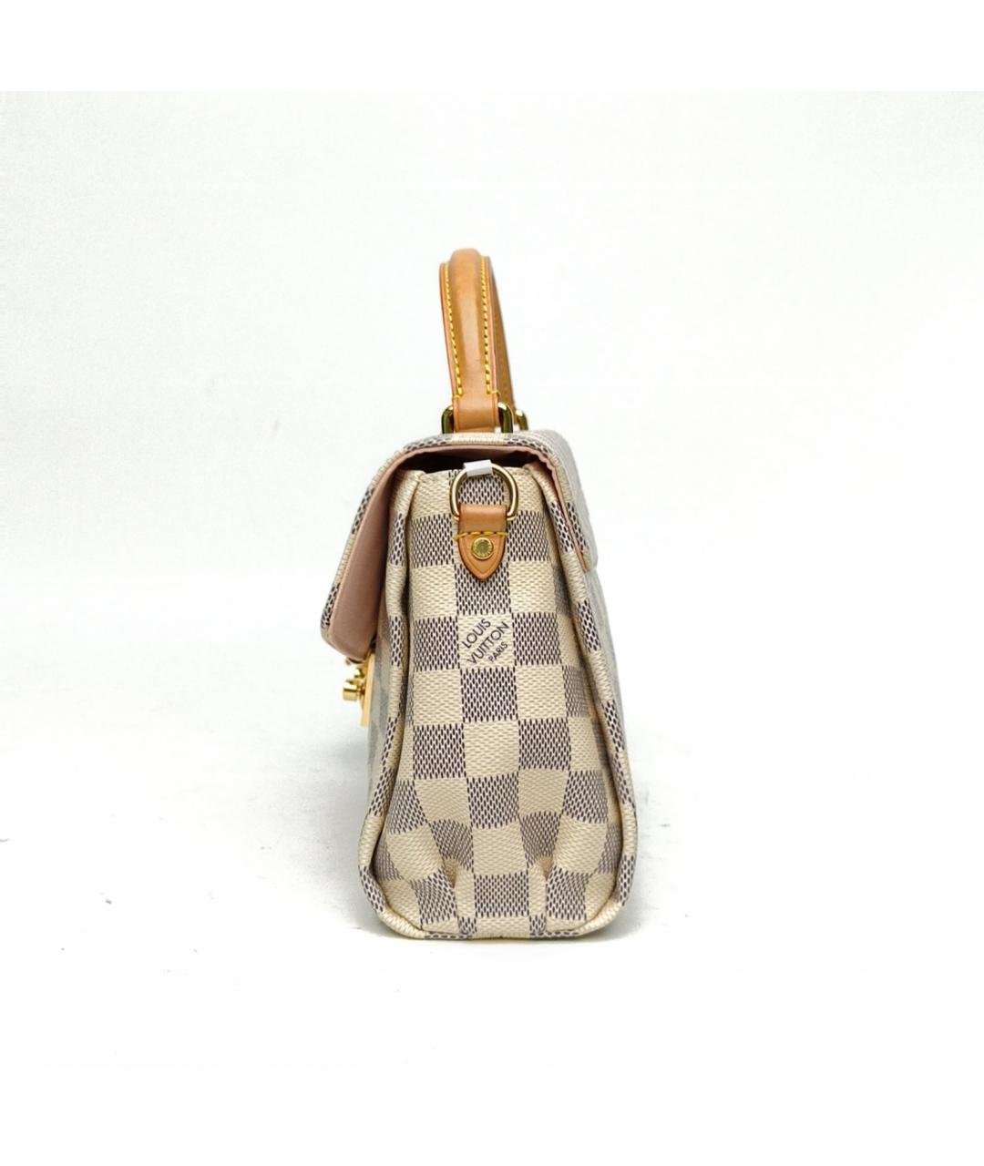 LOUIS VUITTON Белая сумка через плечо, фото 3