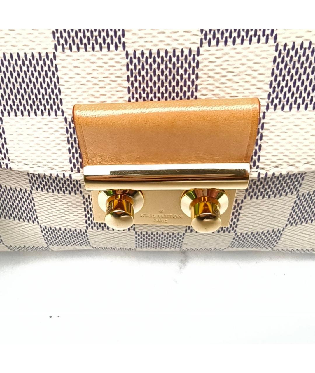 LOUIS VUITTON Белая сумка через плечо, фото 7