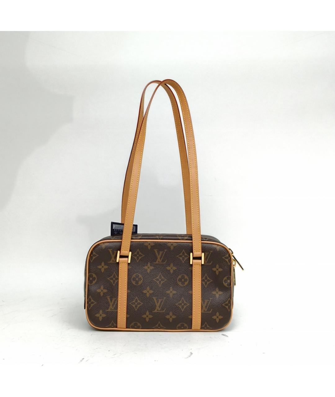 LOUIS VUITTON Коричневая сумка с короткими ручками, фото 3