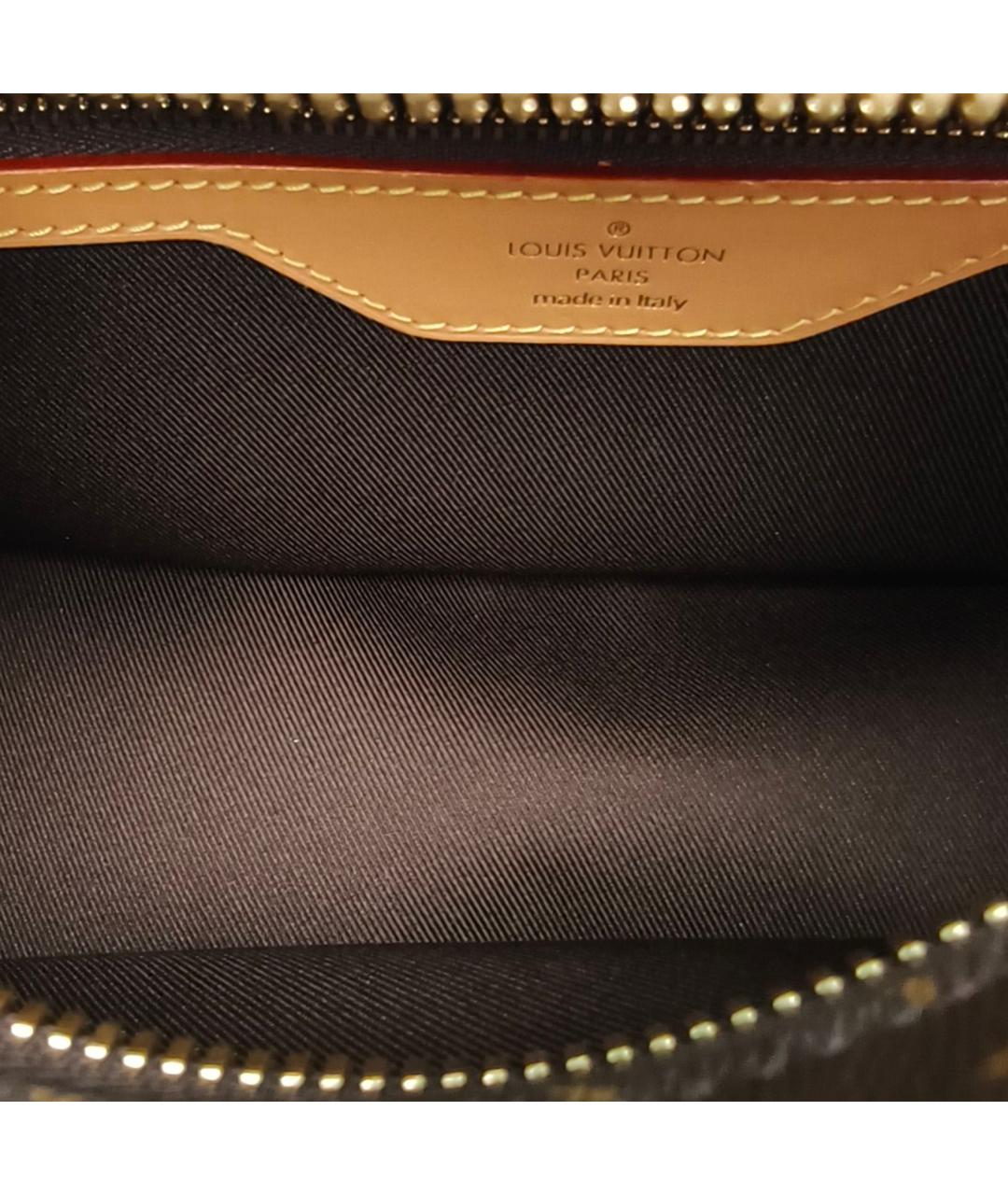 LOUIS VUITTON Коричневая сумка с короткими ручками, фото 7