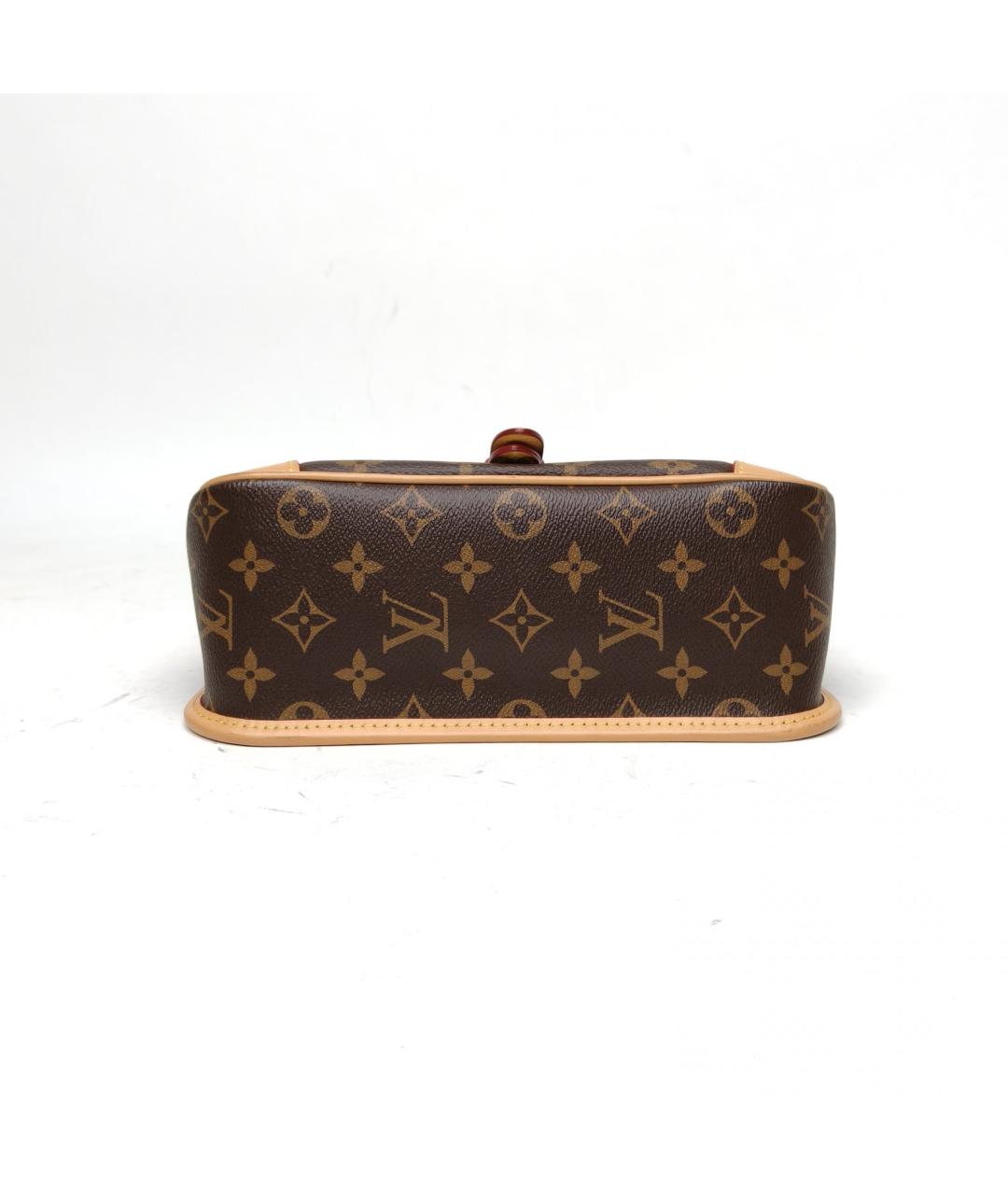 LOUIS VUITTON Коричневая сумка через плечо, фото 6