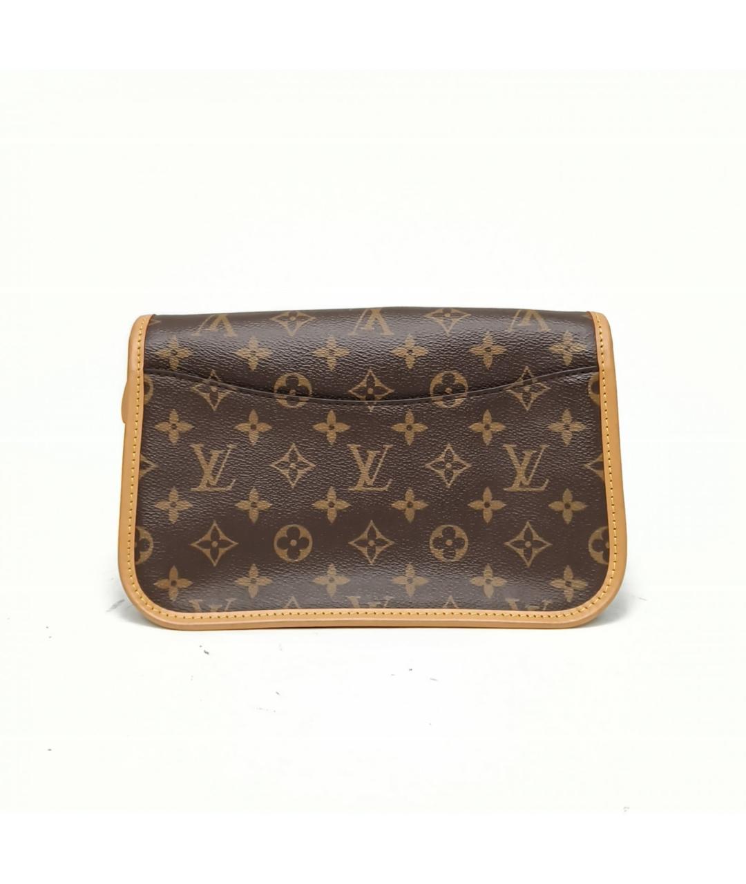 LOUIS VUITTON Коричневая сумка через плечо, фото 4