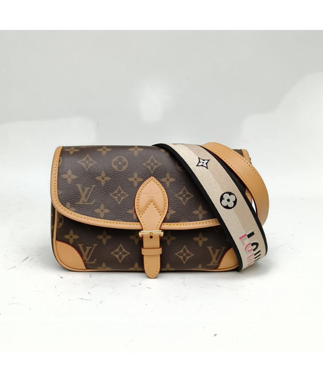 LOUIS VUITTON Коричневая сумка через плечо, фото 2