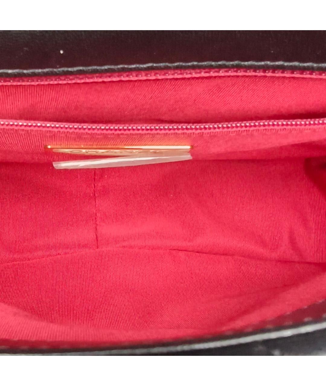 CHANEL Черная кожаная сумка через плечо, фото 8