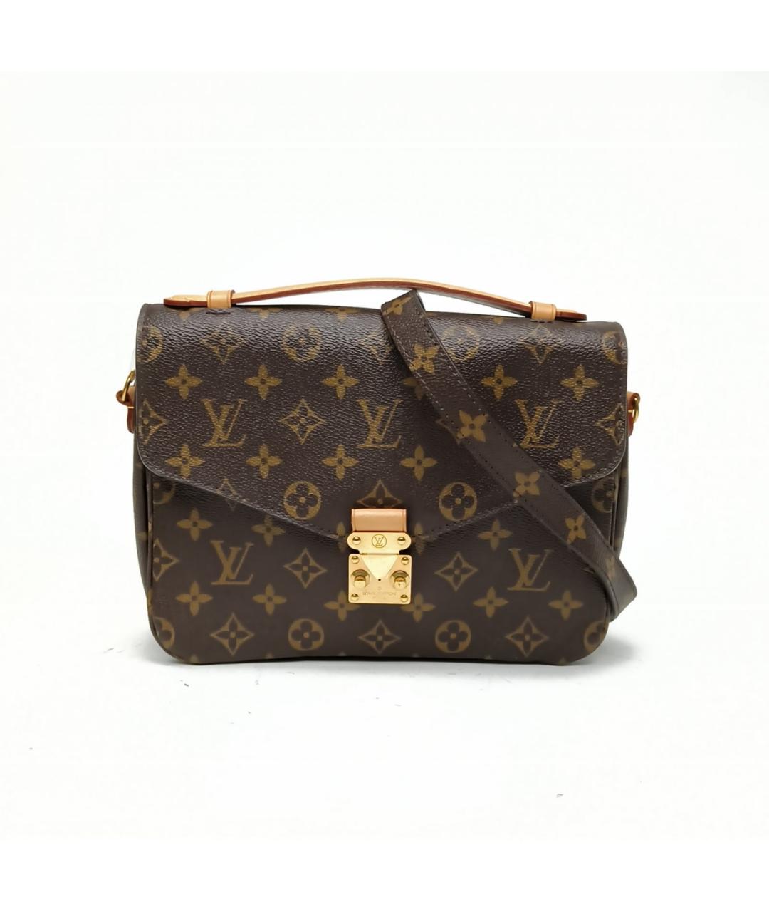 LOUIS VUITTON Коричневая сумка через плечо, фото 2