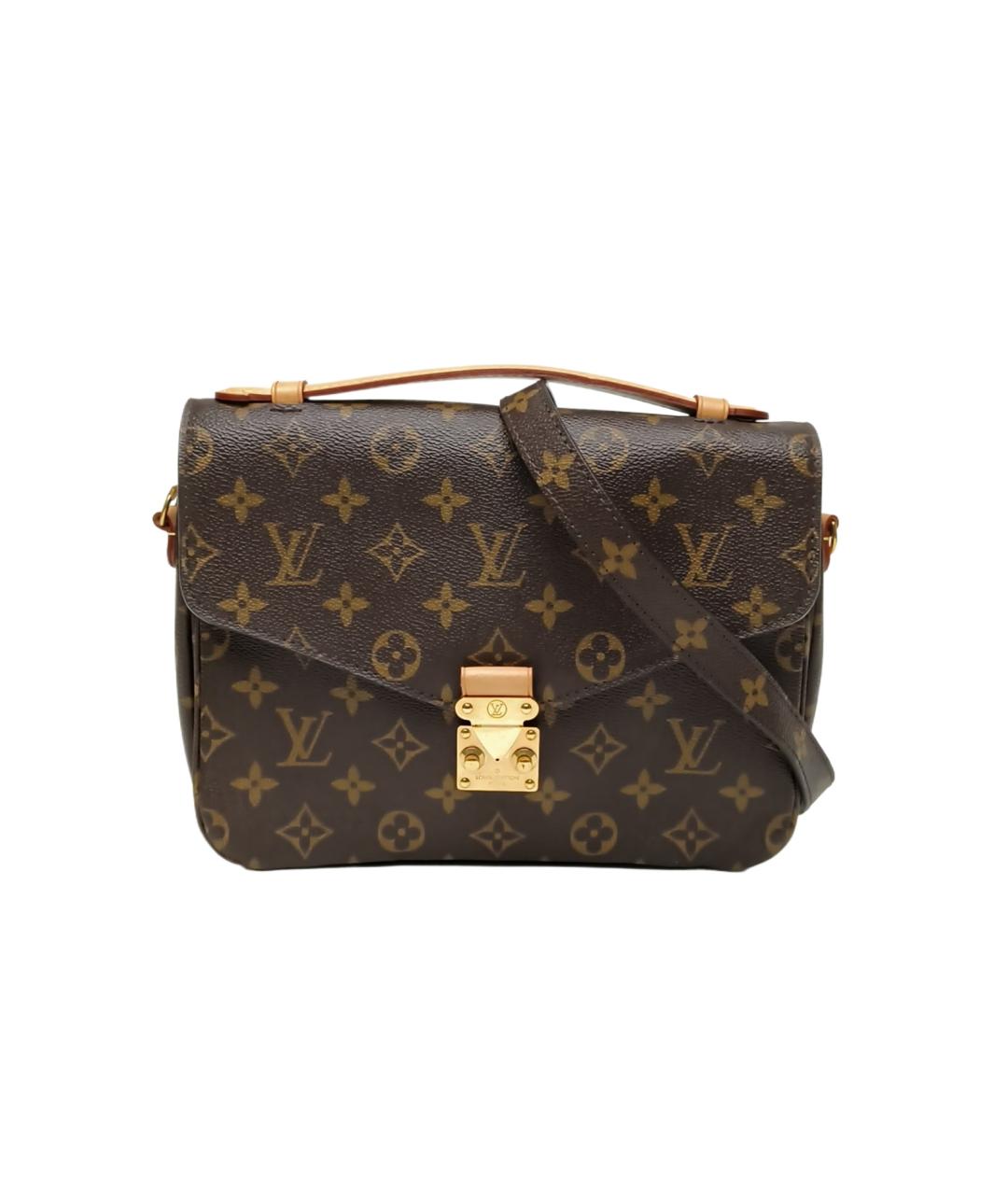 LOUIS VUITTON Коричневая сумка через плечо, фото 1