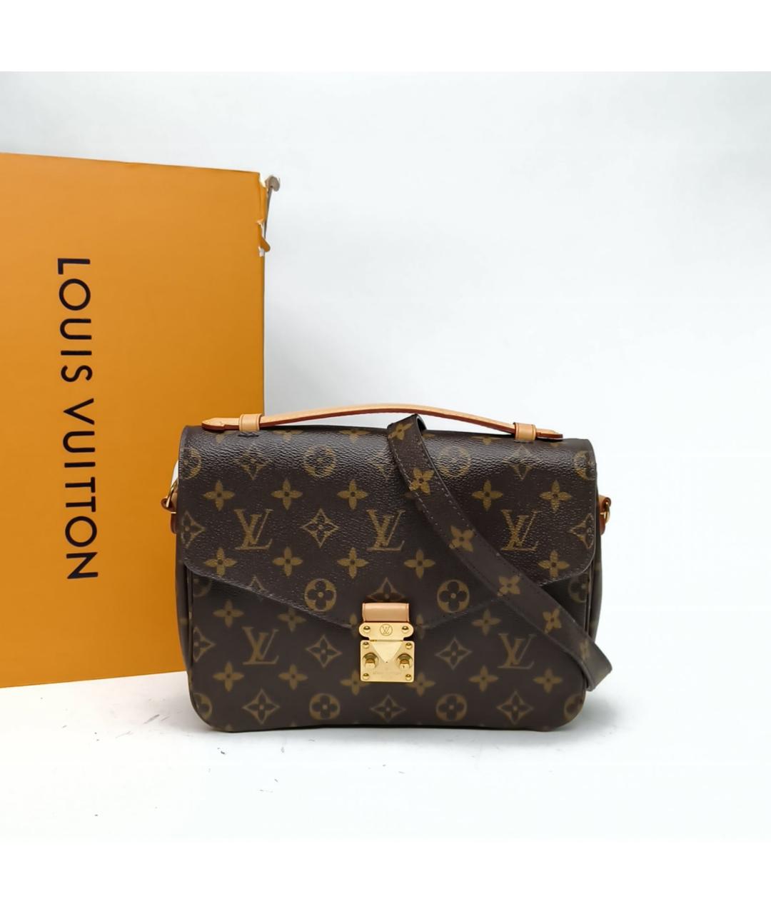 LOUIS VUITTON Коричневая сумка через плечо, фото 9