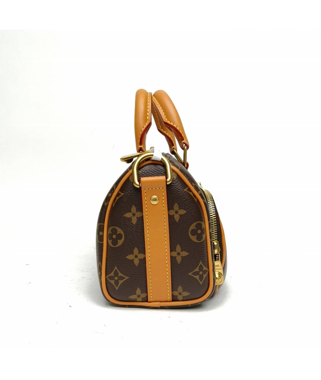 LOUIS VUITTON Коричневая сумка с короткими ручками, фото 5