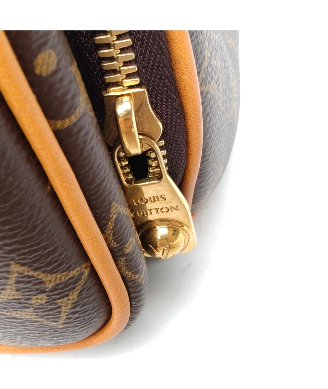 LOUIS VUITTON Коричневая сумка с короткими ручками, фото 8