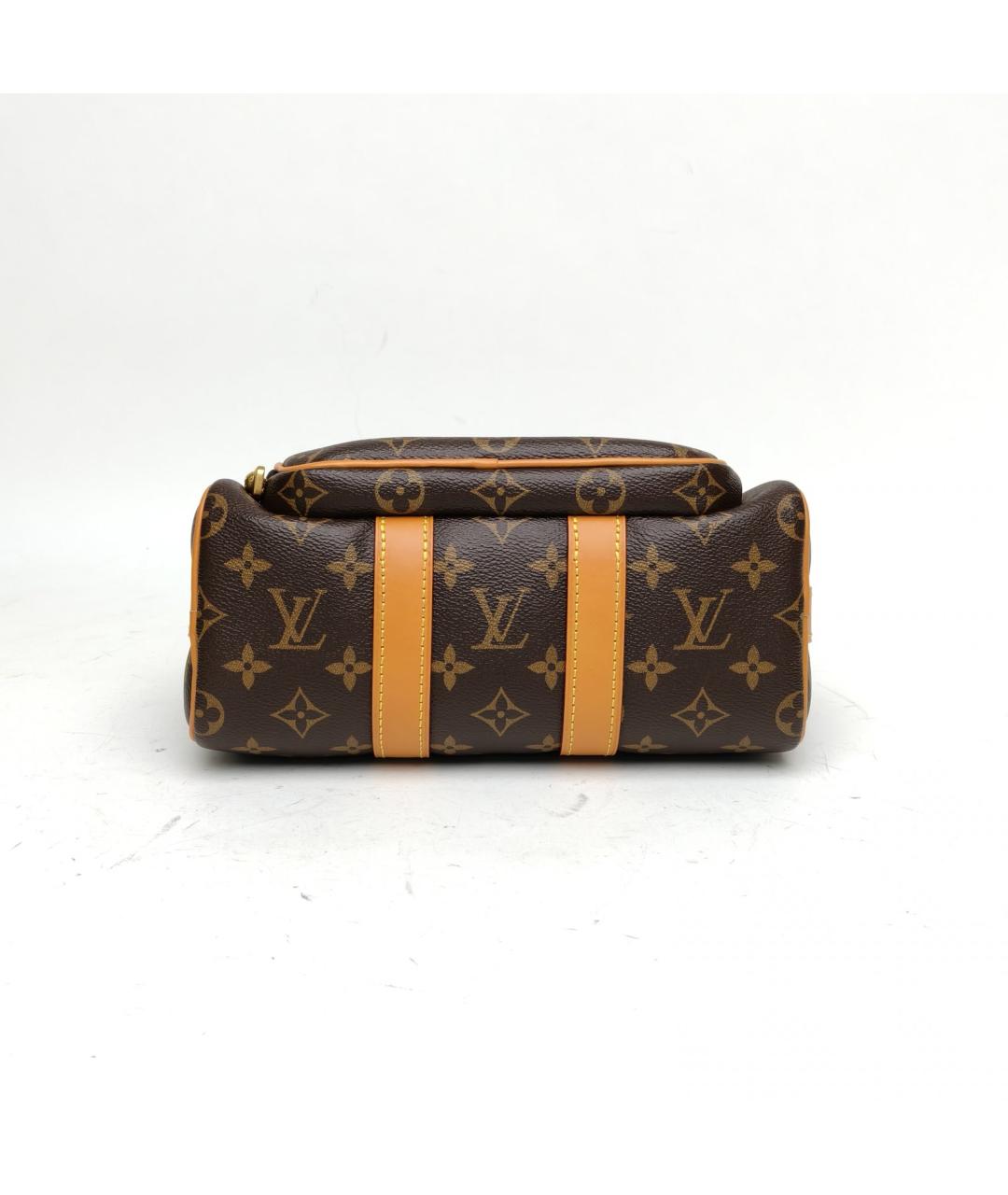 LOUIS VUITTON Коричневая сумка с короткими ручками, фото 6