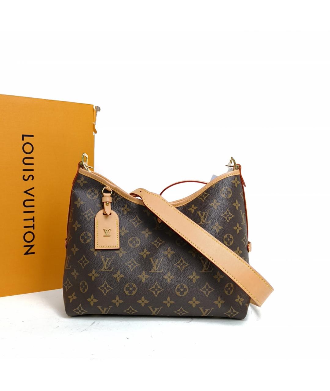LOUIS VUITTON Коричневая сумка через плечо, фото 9