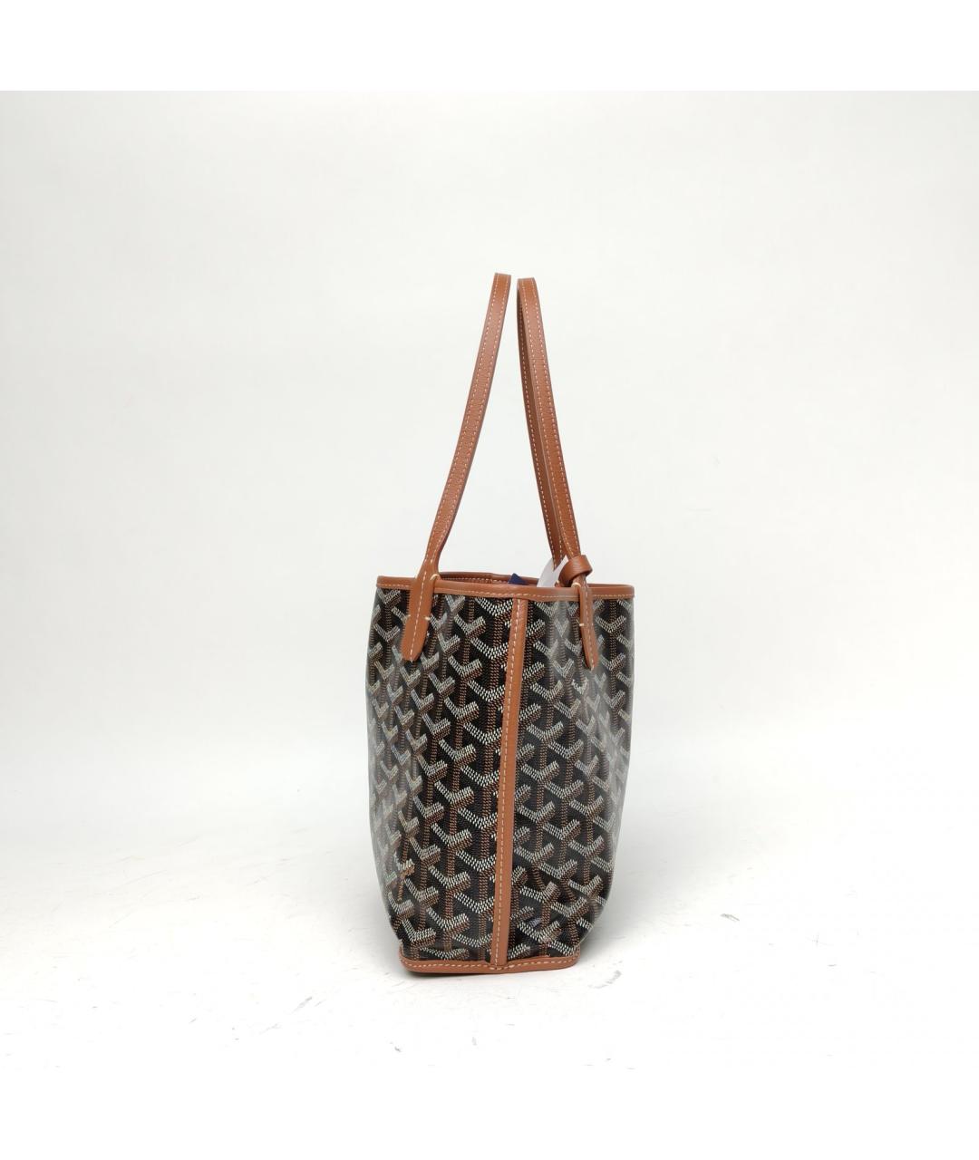 GOYARD Коричневая сумка тоут, фото 3