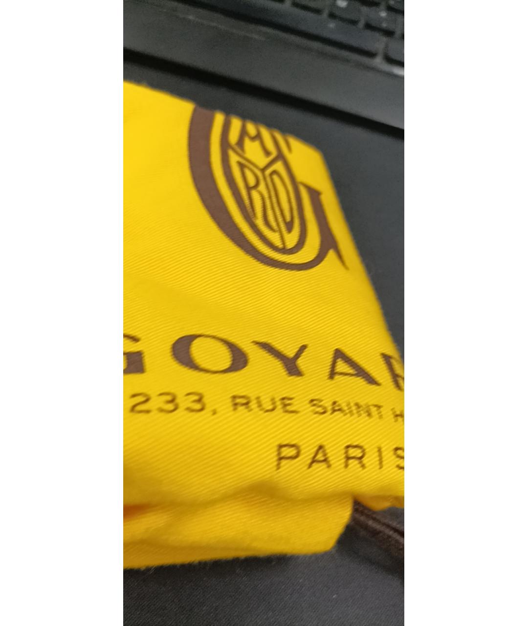 GOYARD Коричневая сумка тоут, фото 9