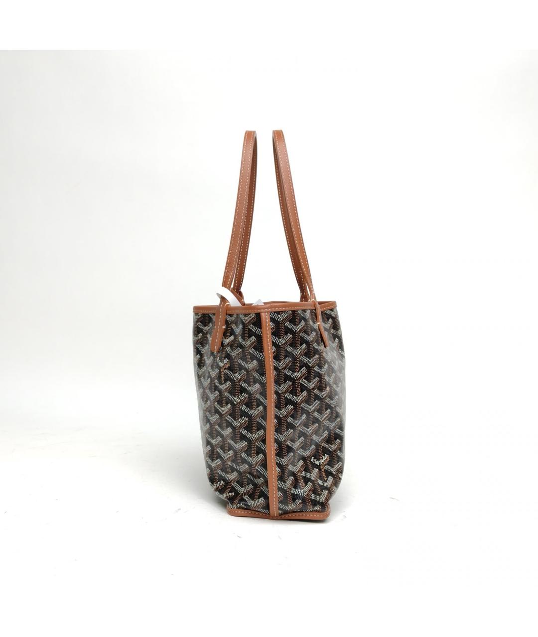 GOYARD Коричневая сумка тоут, фото 5