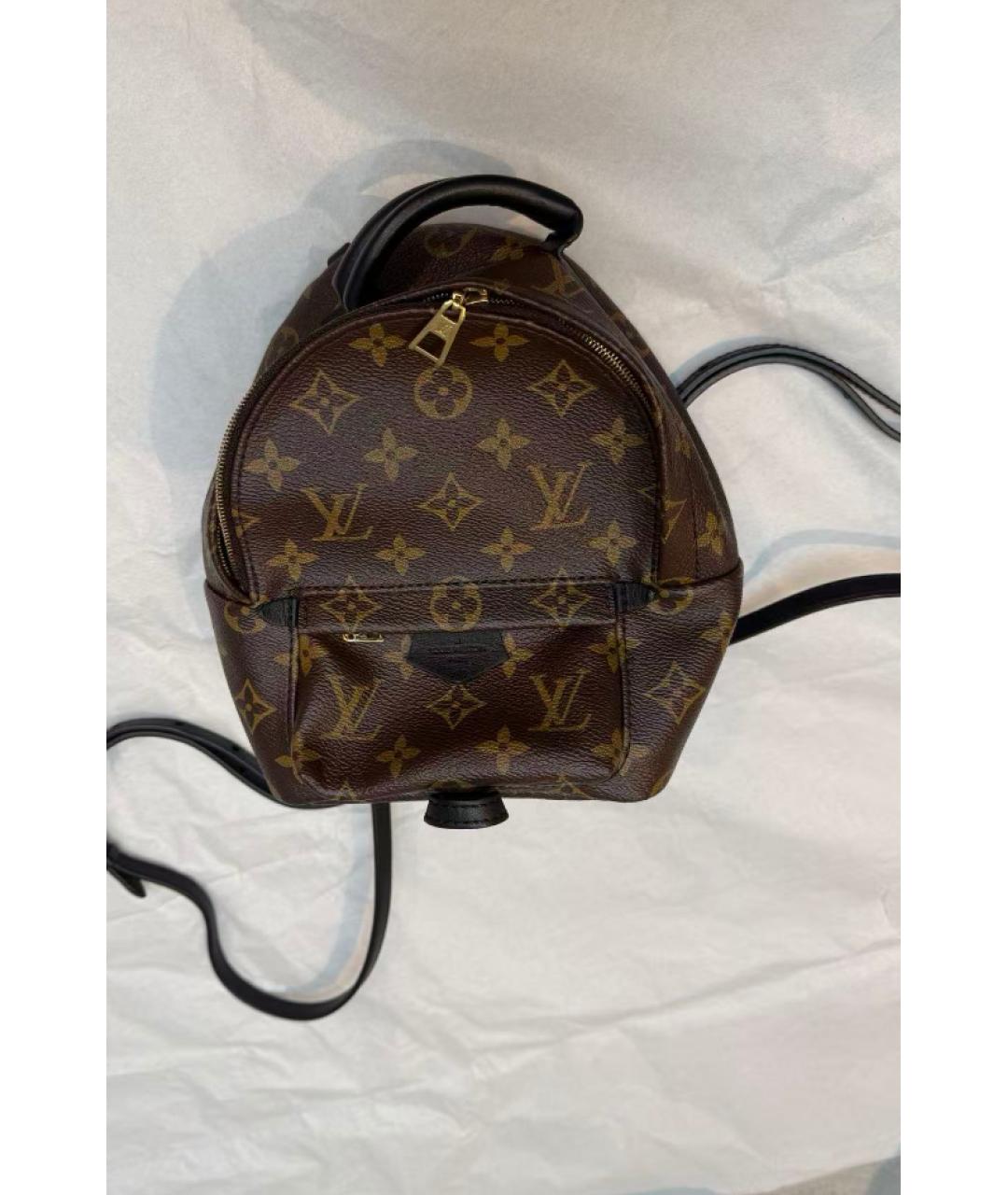 LOUIS VUITTON Коричневый рюкзак, фото 9