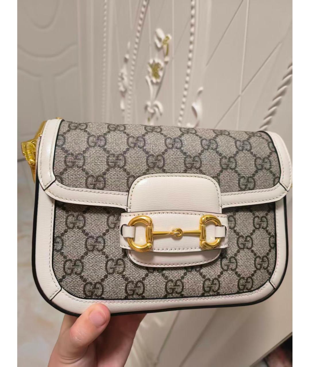 GUCCI Бежевая сумка через плечо, фото 9