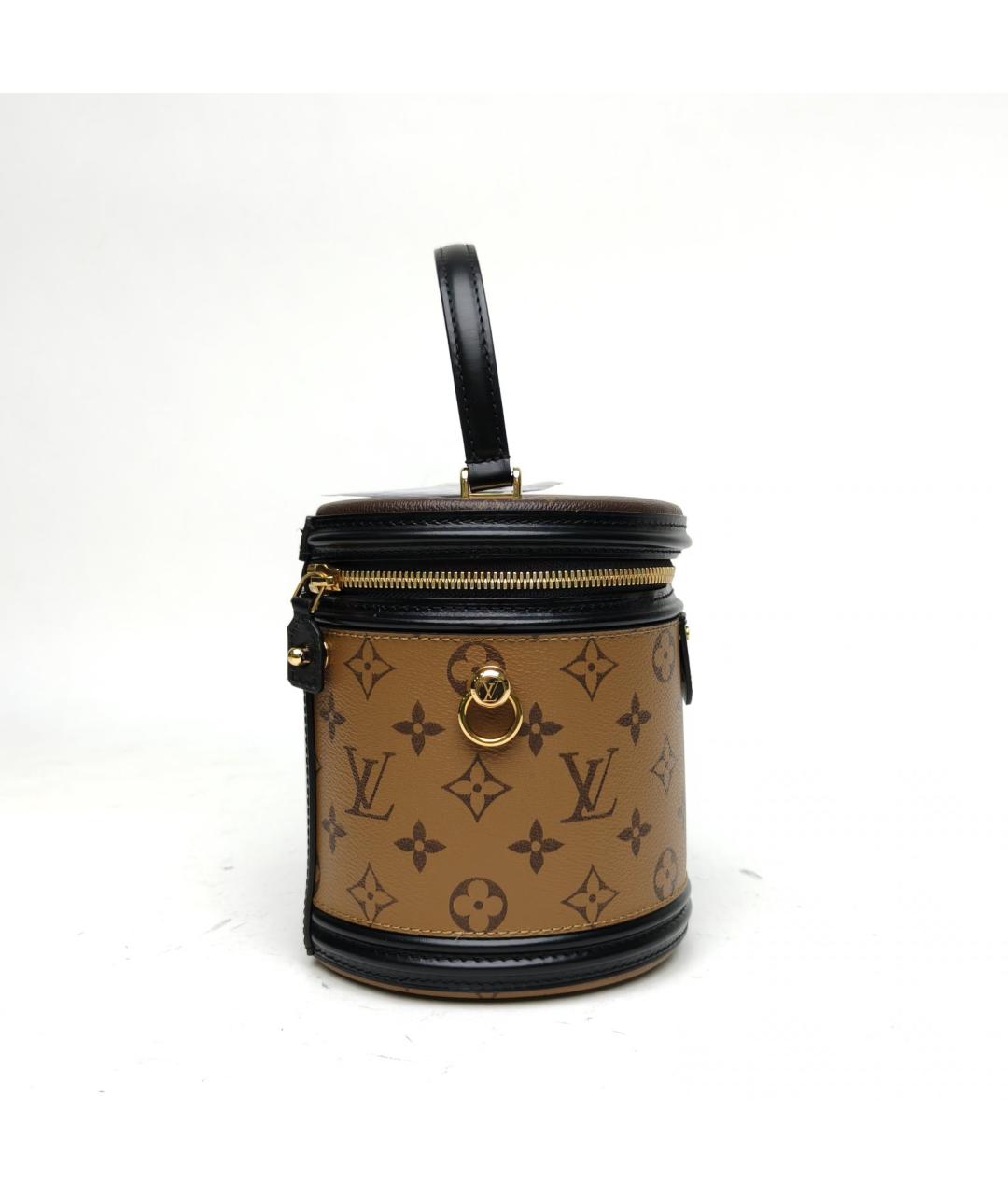 LOUIS VUITTON Коричневая сумка с короткими ручками, фото 5