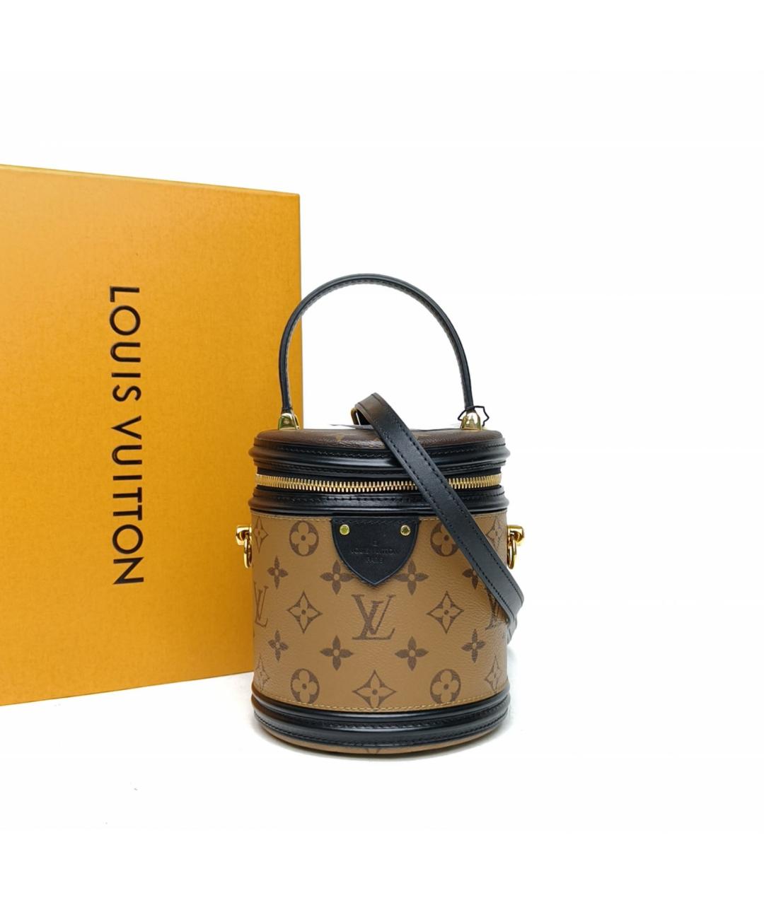 LOUIS VUITTON Коричневая сумка с короткими ручками, фото 8