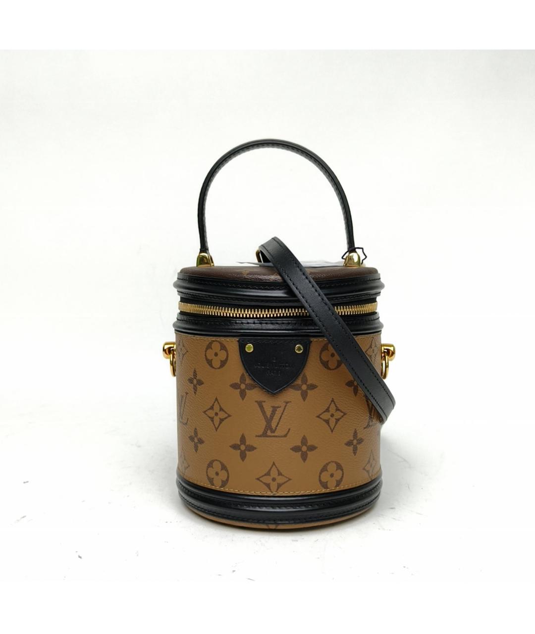 LOUIS VUITTON Коричневая сумка с короткими ручками, фото 2