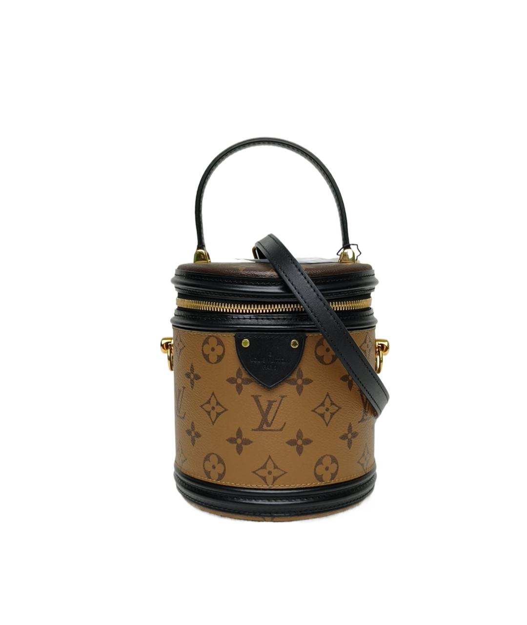 LOUIS VUITTON Коричневая сумка с короткими ручками, фото 1