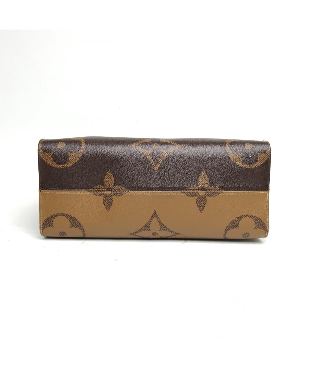 LOUIS VUITTON Коричневая сумка тоут, фото 5