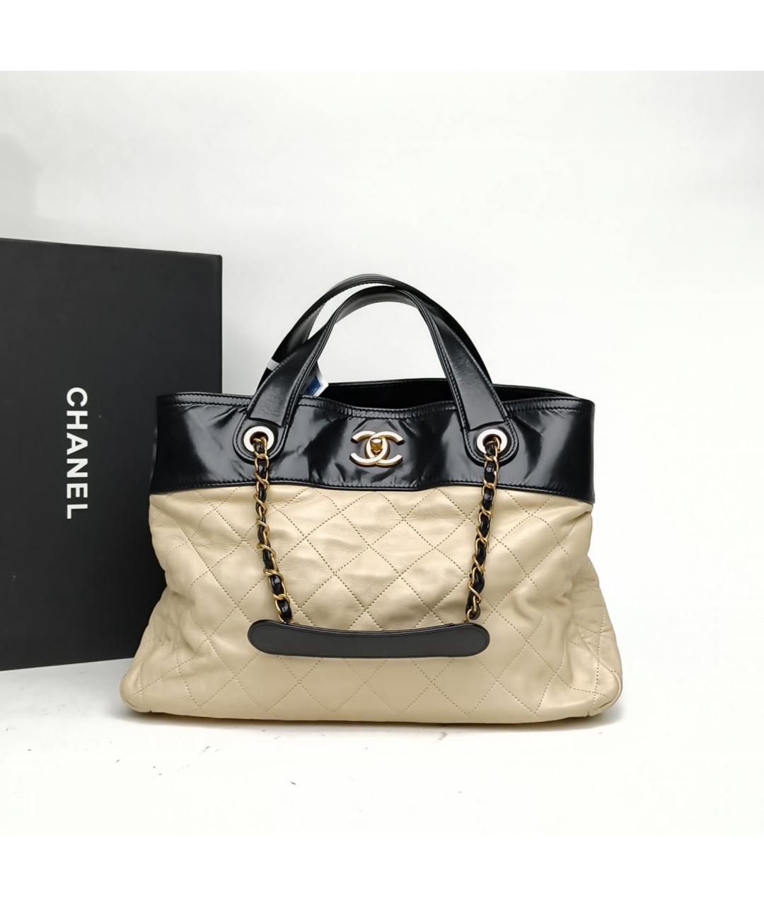 CHANEL Мульти кожаная сумка тоут, фото 9