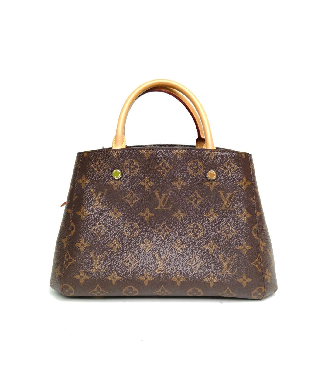 LOUIS VUITTON Коричневая сумка тоут, фото 8