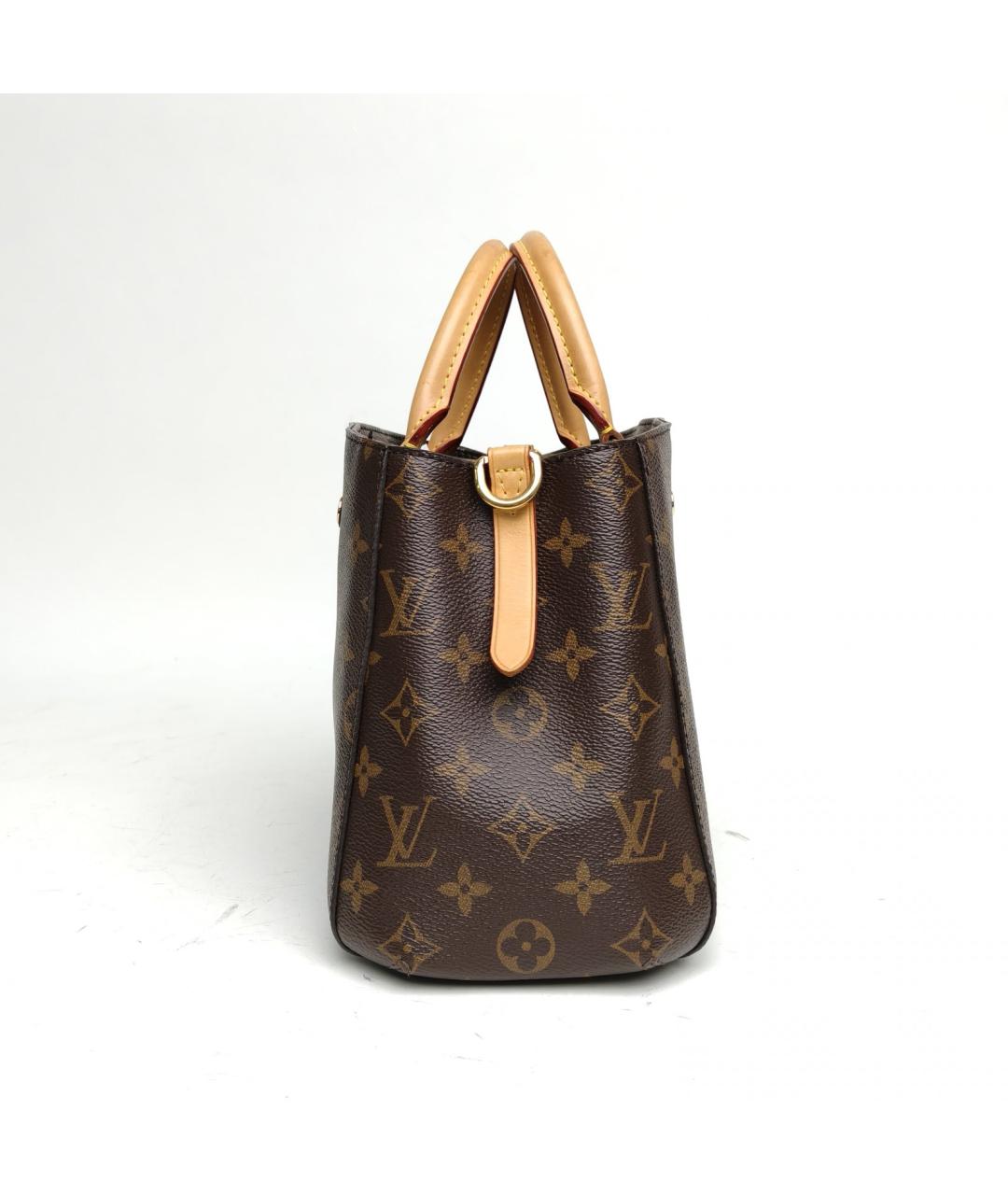 LOUIS VUITTON Коричневая сумка тоут, фото 7