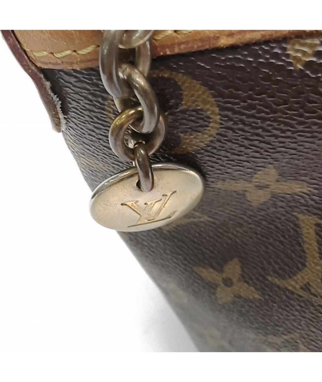 LOUIS VUITTON Коричневая сумка тоут, фото 7