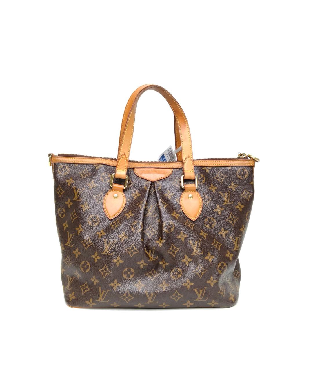 LOUIS VUITTON Коричневая сумка тоут, фото 4