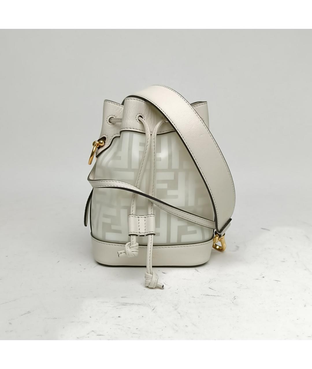 FENDI Белая сумка через плечо, фото 4