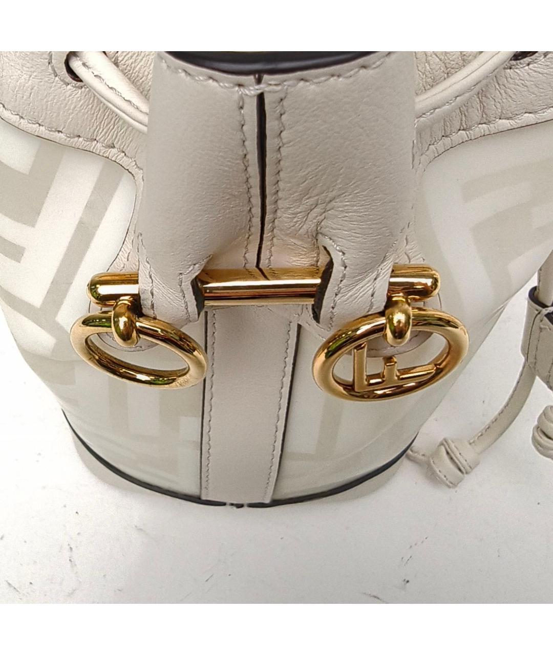 FENDI Белая сумка через плечо, фото 2