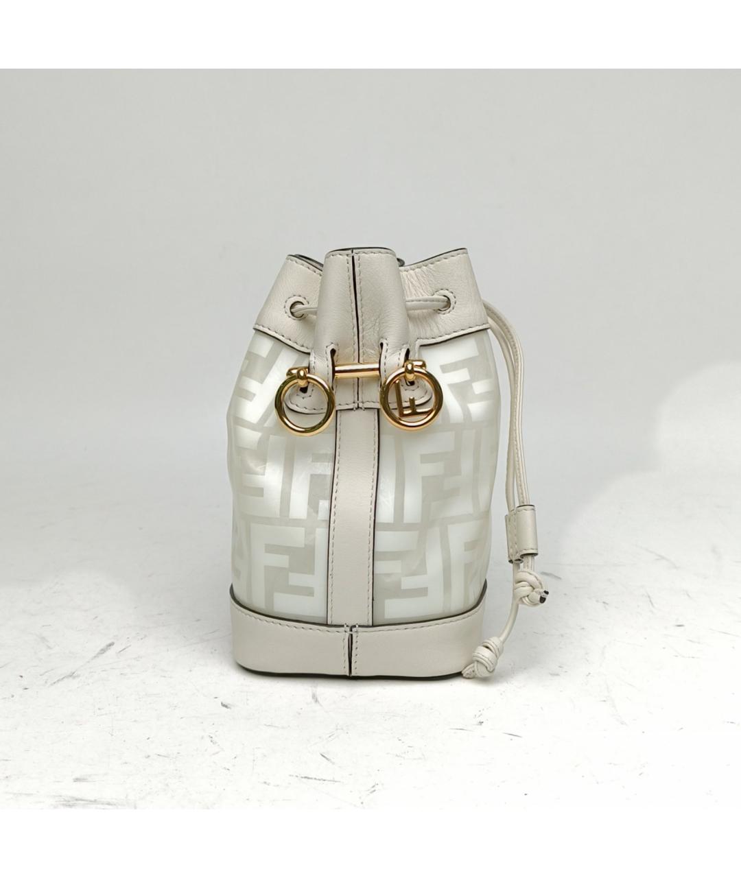 FENDI Белая сумка через плечо, фото 5