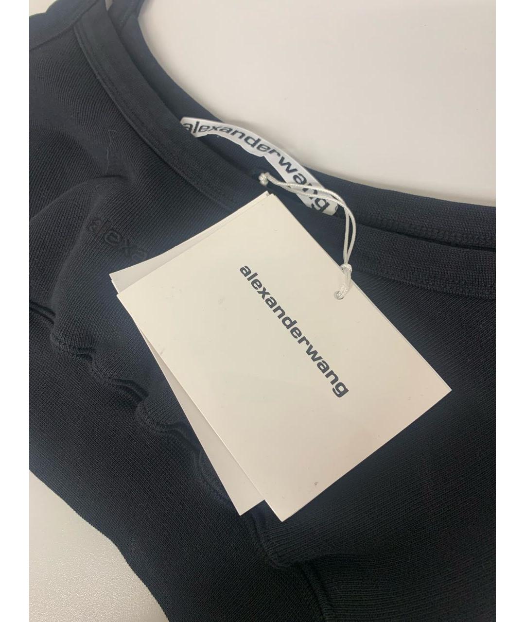 ALEXANDER WANG Черная майка, фото 3