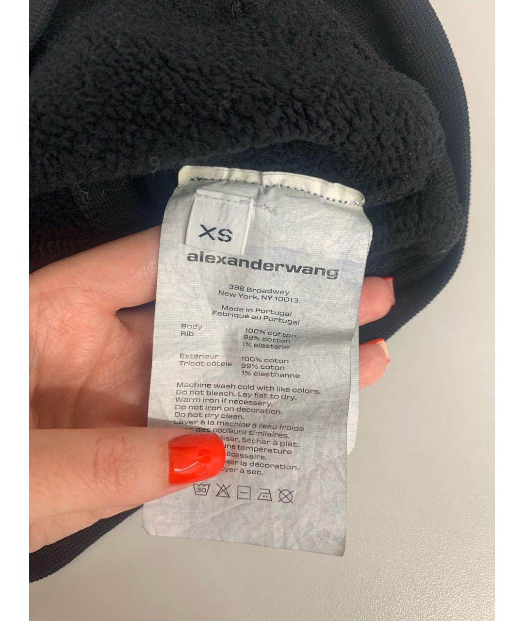 ALEXANDER WANG Черная майка, фото 5