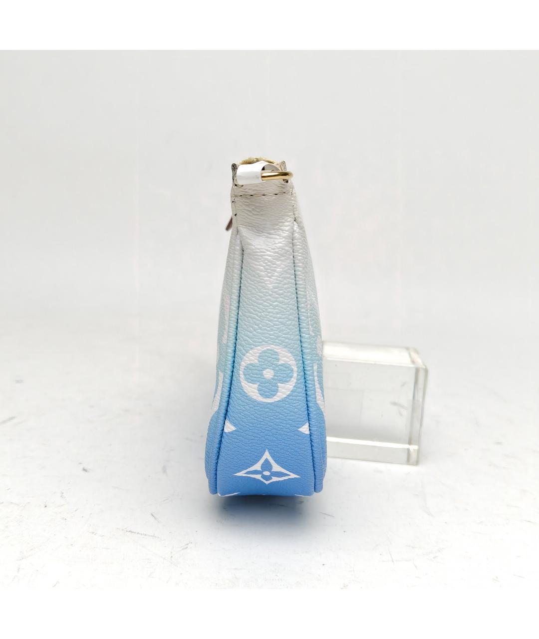 LOUIS VUITTON Синяя сумка через плечо, фото 3