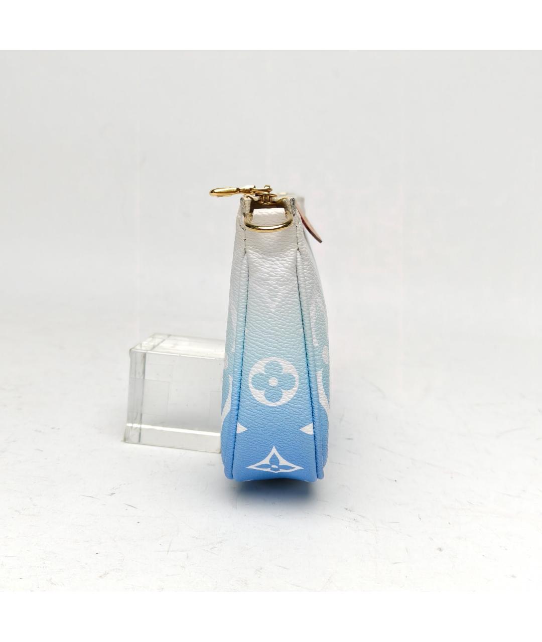 LOUIS VUITTON Синяя сумка через плечо, фото 5