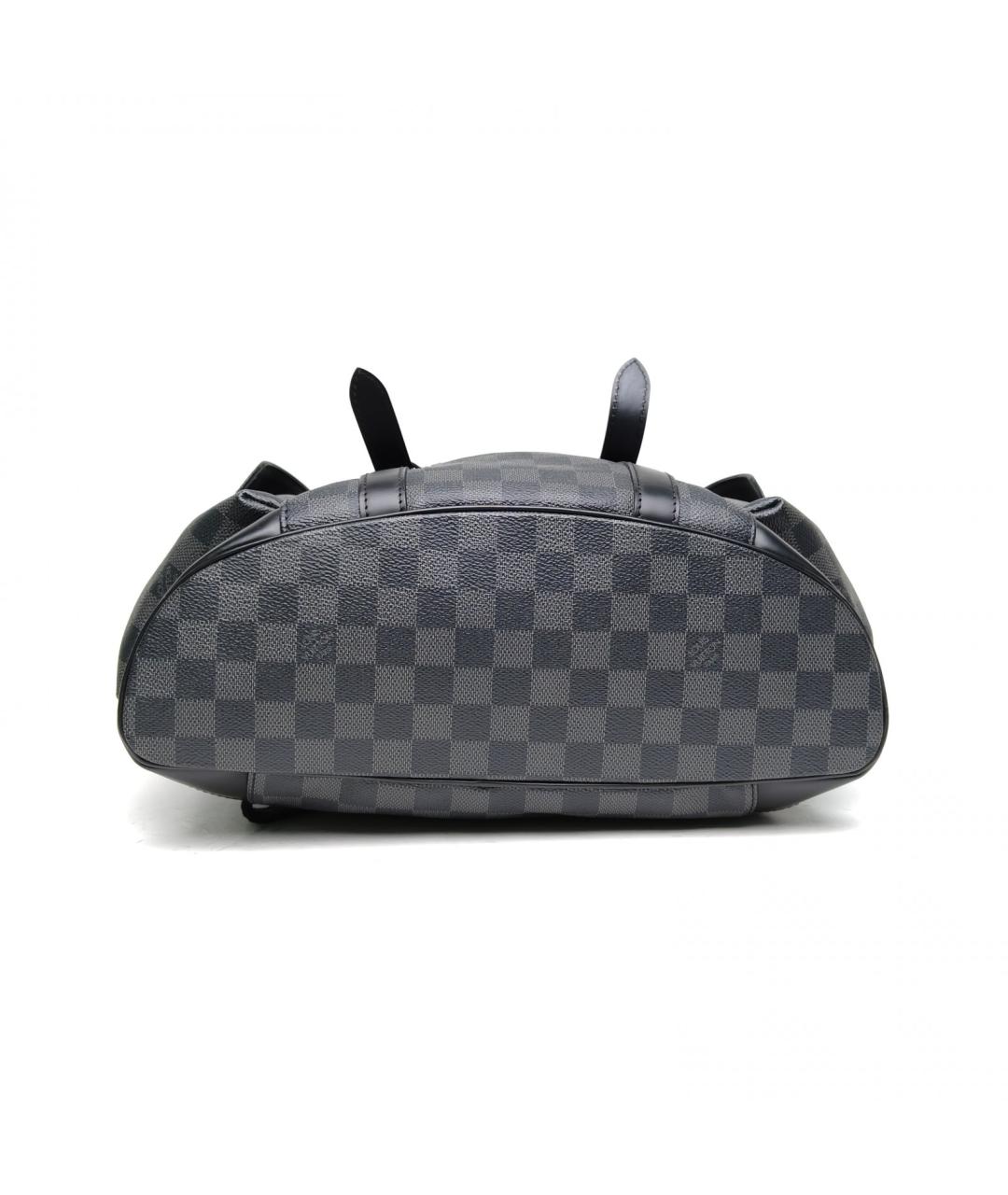 LOUIS VUITTON Антрацитовый рюкзак, фото 6