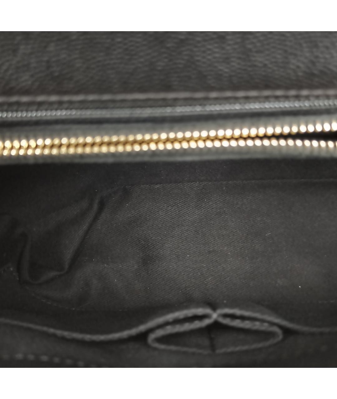 CHANEL Черная кожаная сумка через плечо, фото 8