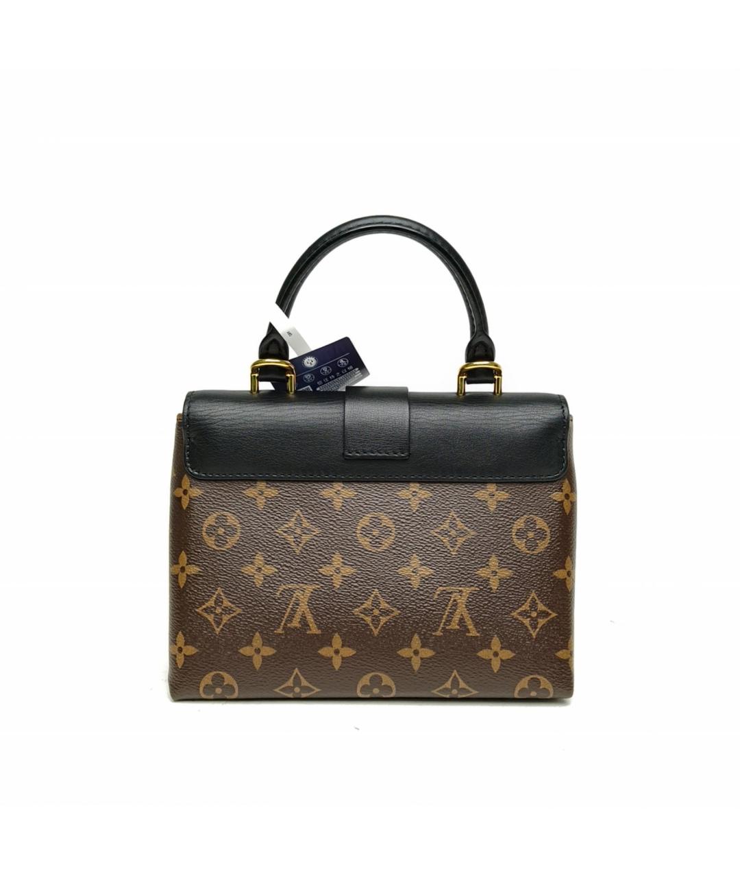 LOUIS VUITTON Черная сумка с короткими ручками, фото 4