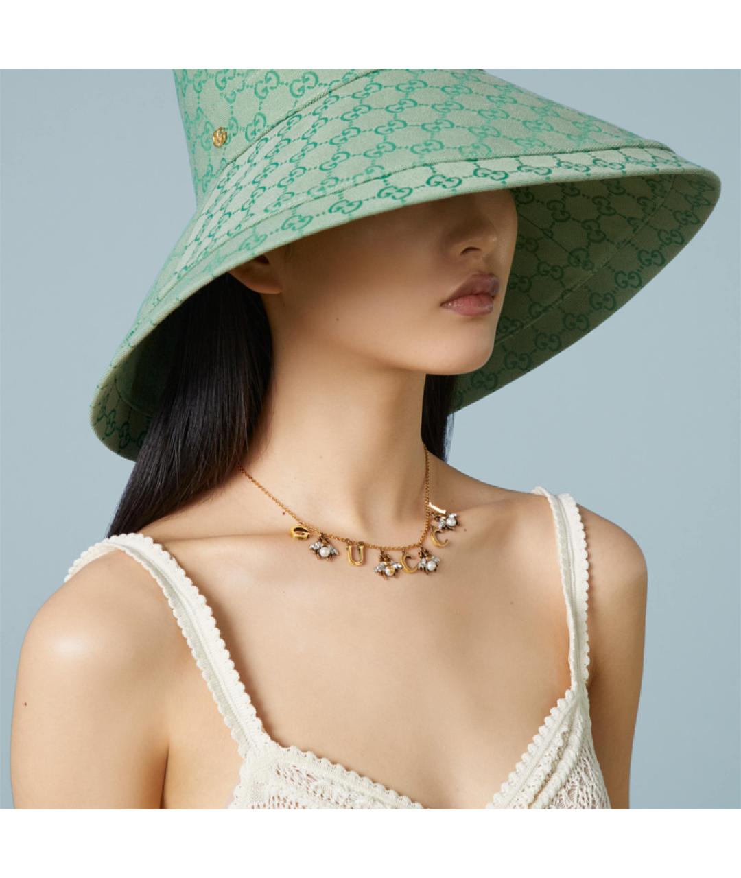 GUCCI Золотое колье, фото 3