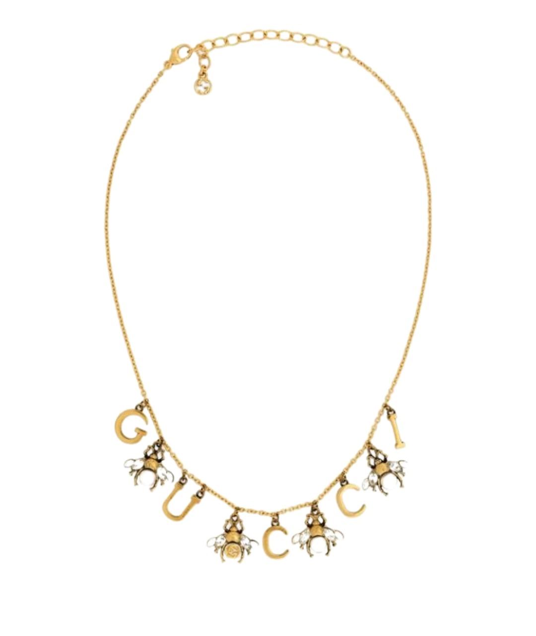 GUCCI Золотое колье, фото 1