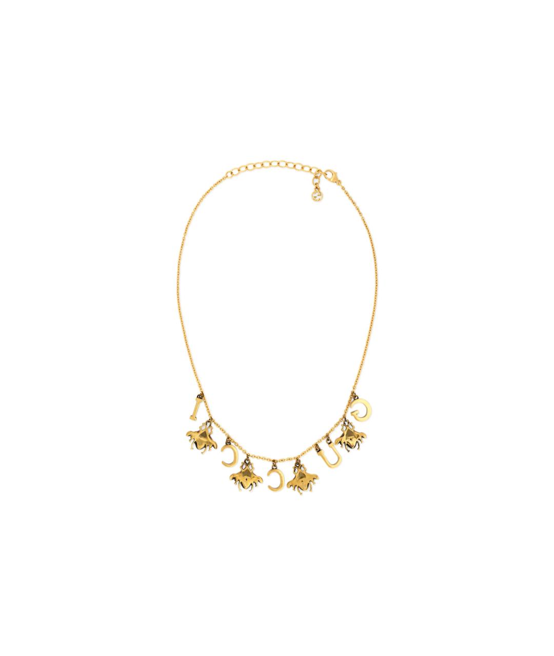 GUCCI Золотое колье, фото 2