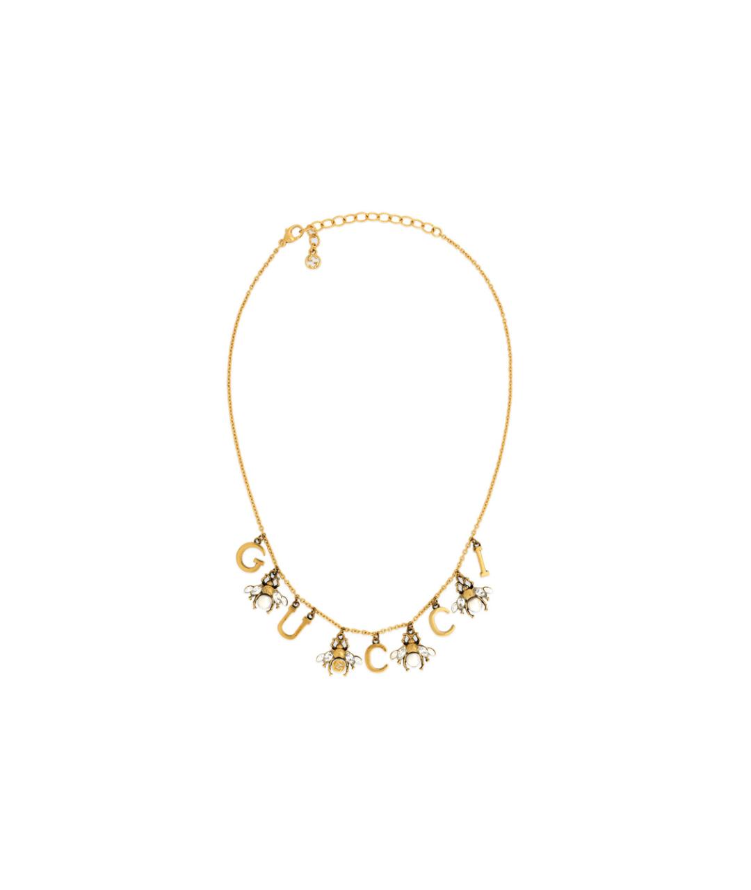 GUCCI Золотое колье, фото 4