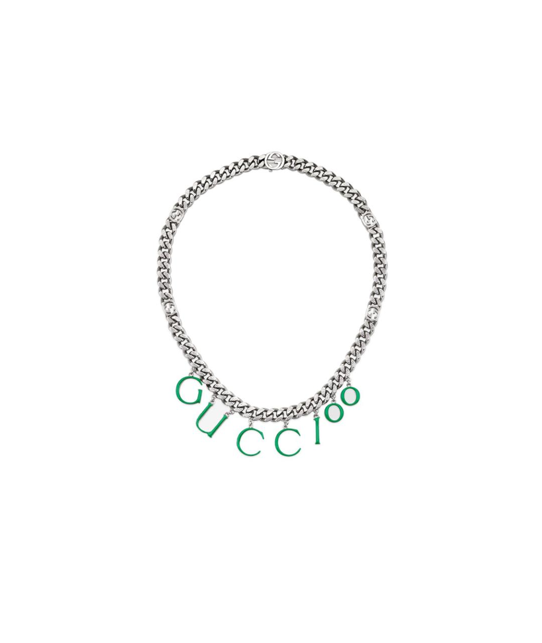 GUCCI Серебряное колье, фото 5