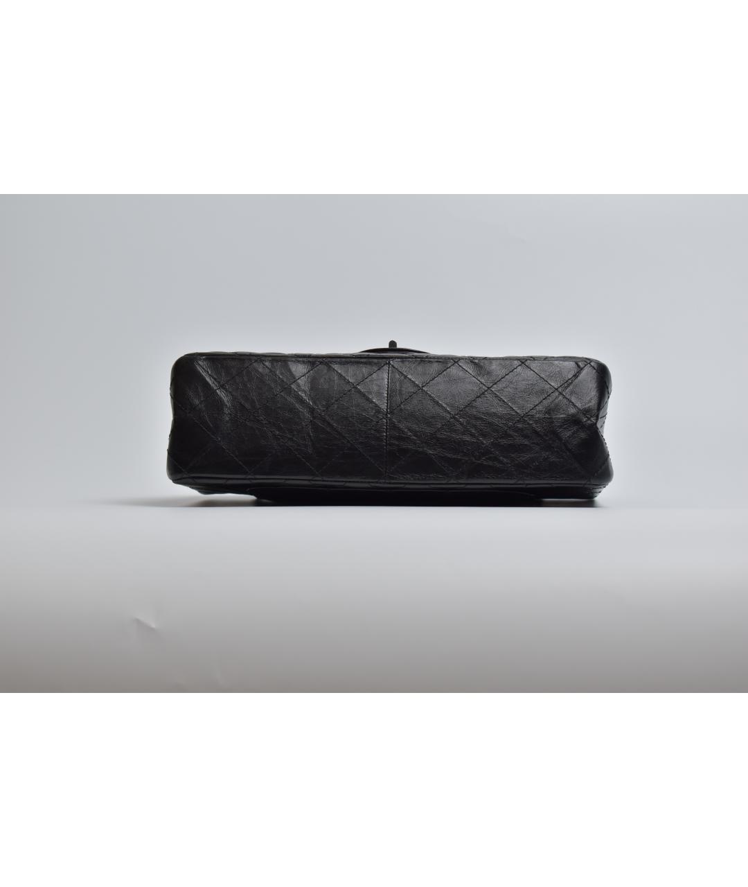CHANEL Черная кожаная сумка через плечо, фото 5