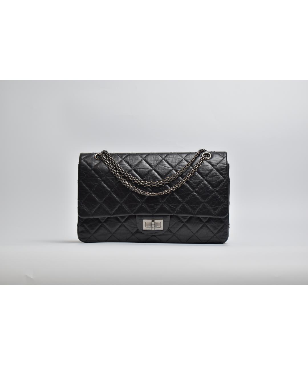 CHANEL Черная кожаная сумка через плечо, фото 9